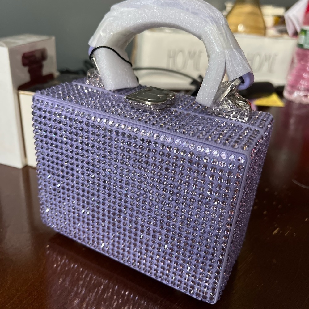 Brandon Blackwood mini Kendrick trunk- violet